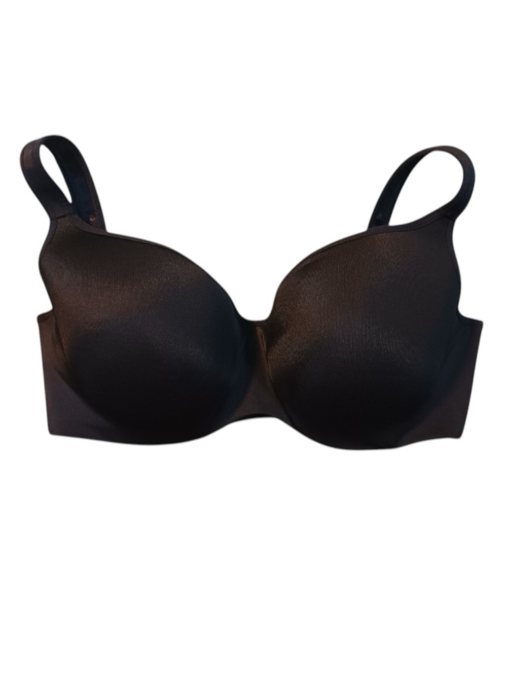 Cacique Women's Lightly Lined Balconette Black Bra Size 40 D